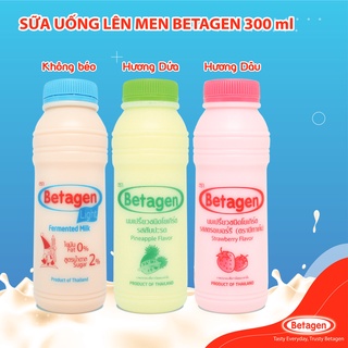 Sữa uống lên men BETAGEN - Set A (03 chai 300ml)