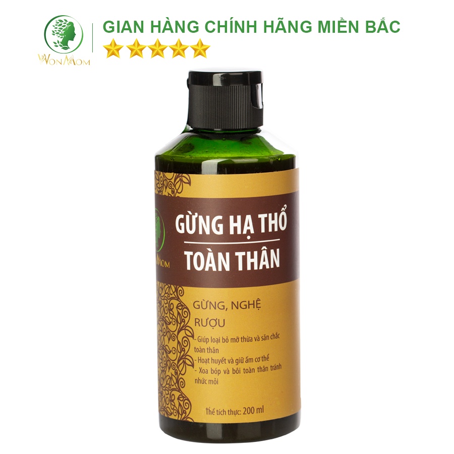 Giảm 35K - Đơn 339K  Gừng hạ thổ toàn thân thảo mộc, giữ ấm cơ thể, giảm