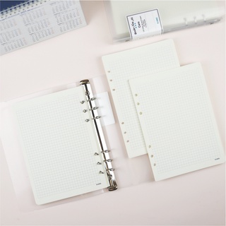 Sổ Binder File Dot Grid nhựa kẹp còng khổ A5 - 100 tờ KLONG MS: 995