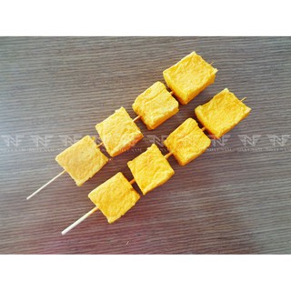 Đậu hủ _ 1 cây _ Mô hình xiên que bằng nhựa