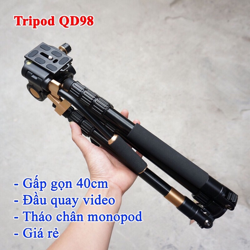 Tripod QD98 chân quay | BigBuy360 - bigbuy360.vn