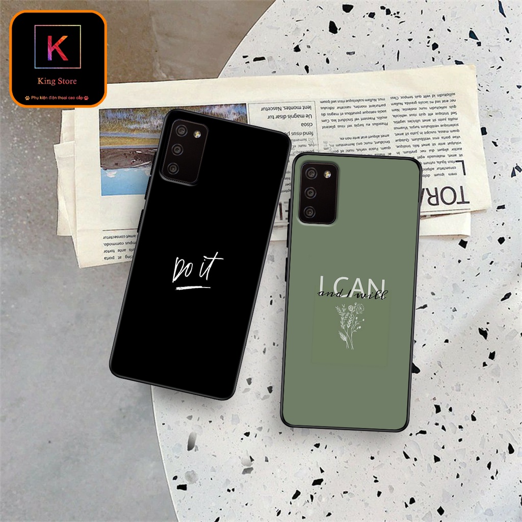 Ốp lưng Samsung A02s - Samsung A02 - Samsung A01 - Ốp in hình WordLove - Chất liệu TPU siêu bền