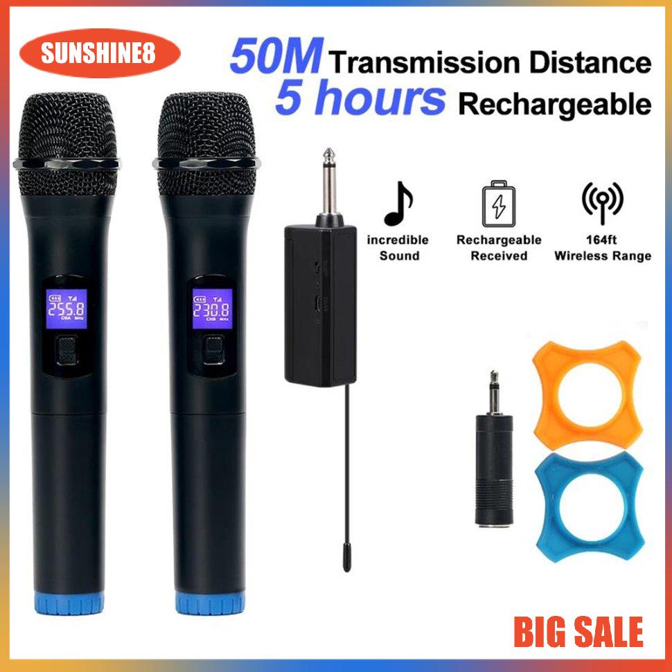 Micro không dây cầm tay có đầu nhận mini
