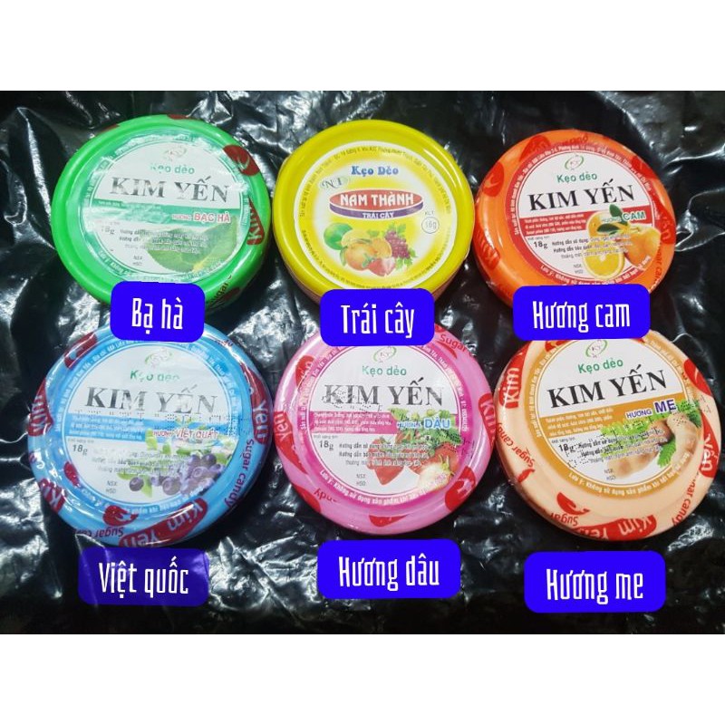 [Mã 267FMCGSALE giảm 8% đơn 500K] hộp lẻ kẹo dẻo 18g kim♡yen