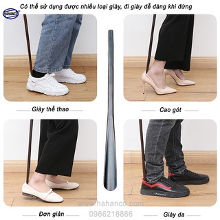 Đón gót giày dài 70cm gỗ Chiu Liu nguyên khối sơn mài VIP - DGH911 - thumbnail