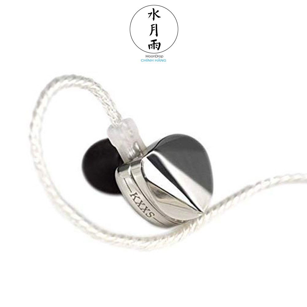 [MÃ XUANT200 GIẢM 200K] Tai nghe Moondrop KXXS - Hàng chính hãng | Driver dynamic 10mm, dây dẫn đồng mạ bạc OFC 4N 2pin-