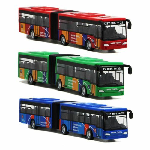 Mô Hình Xe Buýt Điện Tỉ Lệ 1: 64 Màu Xanh Dương / Đỏ / Xanh Lá