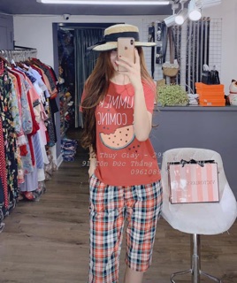 Bộ nữ dưa hấu