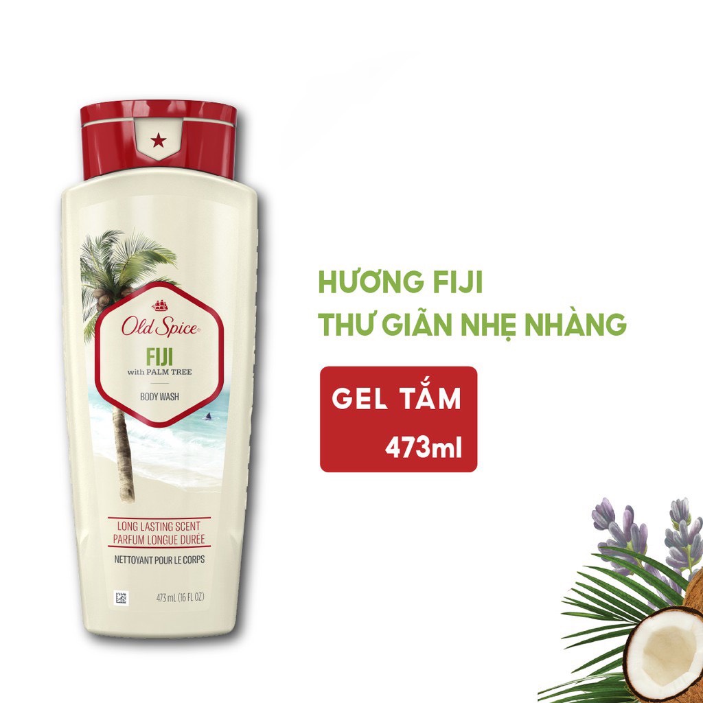 Sữa Tắm Old Spice Timber, Fiji, Bearglove, Wolfthorn 473ml/532ml - Nhập Khẩu Mỹ