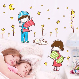 Decal bé ngủ ngon B089