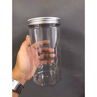 Hủ nhựa Pet nắp nhôm - Nhựa Đồng Nai - nhiều size 350ml, 500ml, 800ml ,1000ml