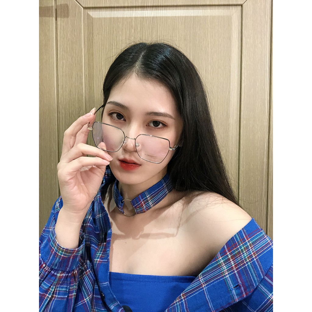 Gọng kính Titanium 5201314 thời trang cao cấp nam nữ siêu nhẹ siêu bền OURESS