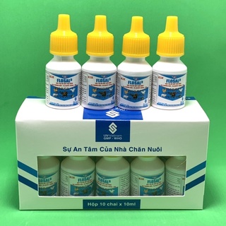 FLOSAL D cho Gà Khò Khè.. (1 Hộp 10chai - 10ml)