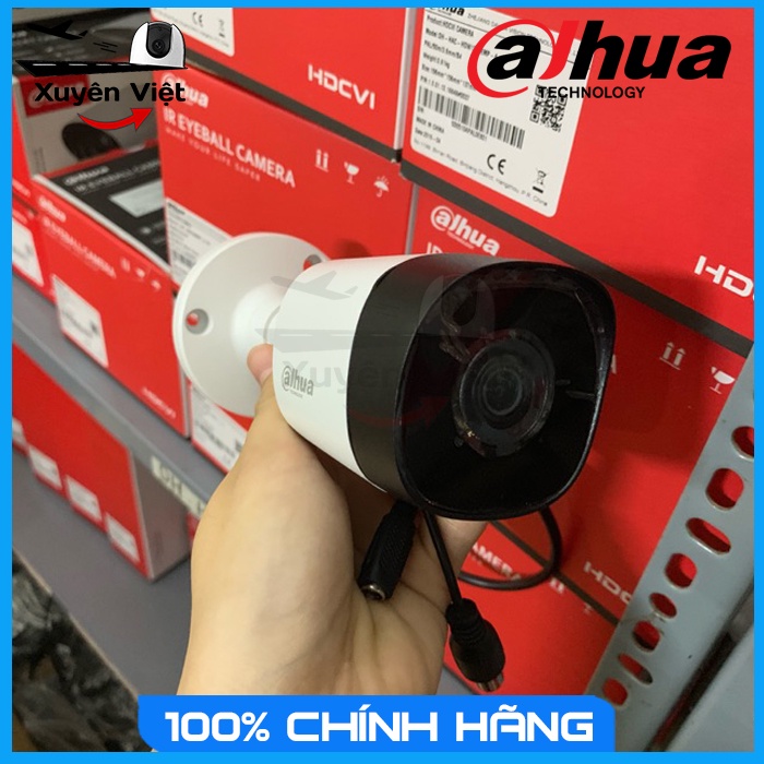 CAMERA DH-HAC-B2A21P 2.0MP Khoáng Bụi Bẩn IP67 Trang Bị Hồng Ngoại Ban Đêm 20m Thông Minh