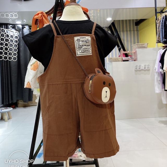 Set yếm kèm áo trong ( ảnh và clip thật quay tại shop)