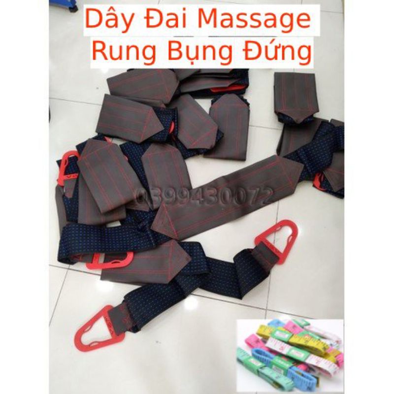 Dây đai massages rung bụng đứng trơn