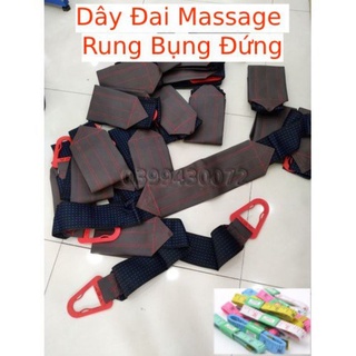 Dây đai massages rung bụng đứng trơn