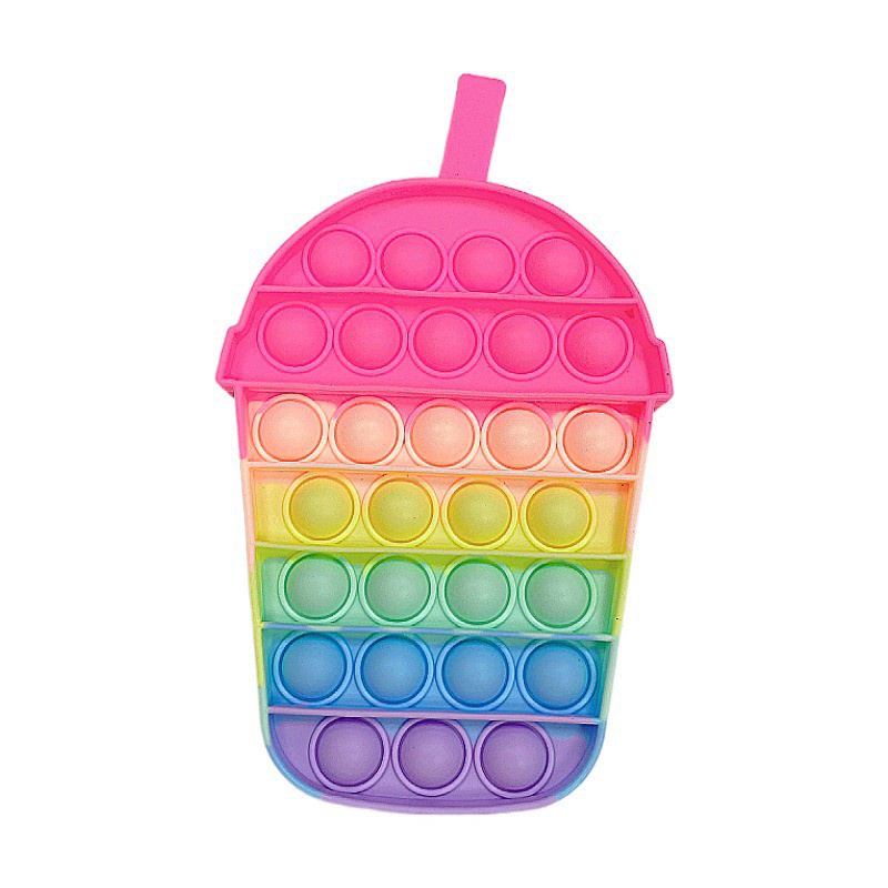 Pop it among us giá rẻ đồ chơi ấn bong bóng cầu vồng giải trí giảm căng thẳng stress