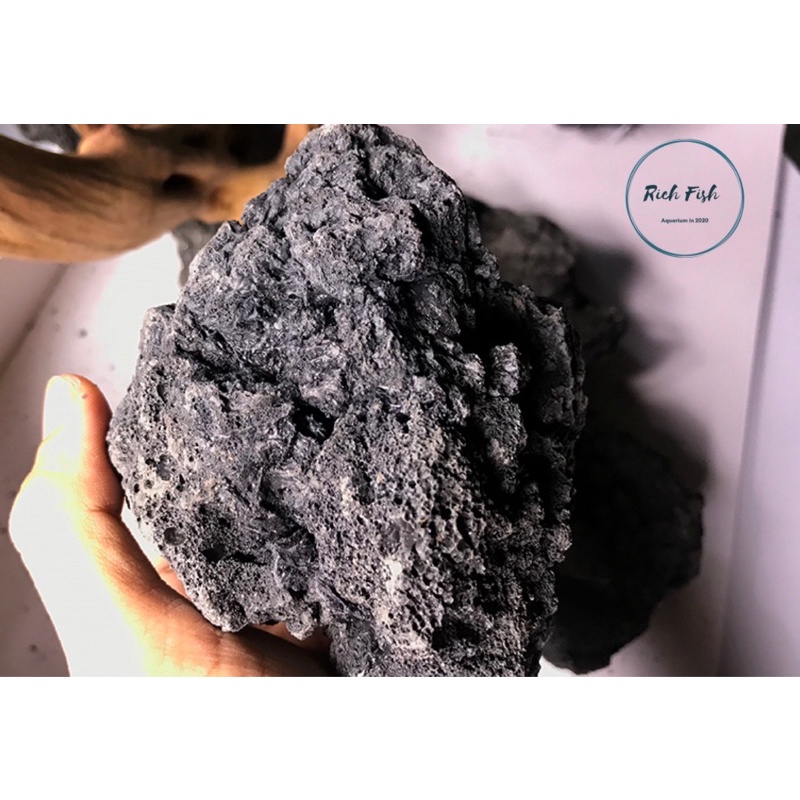 1kg Đá Đen Gia Lai dùng setup bể cá thủy sinh