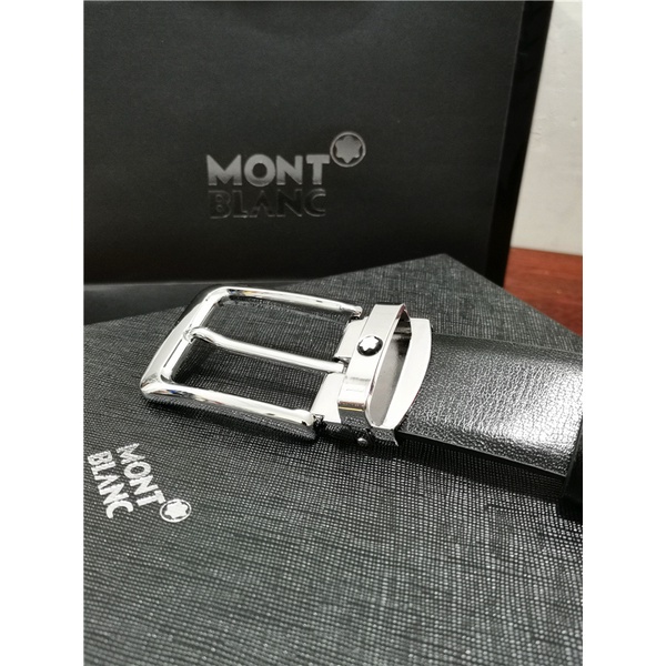 MONTBLANC Thắt Lưng Da Bò Phối Khóa Cài Thời Trang Sang Trọng Cho Nam Và Nữ