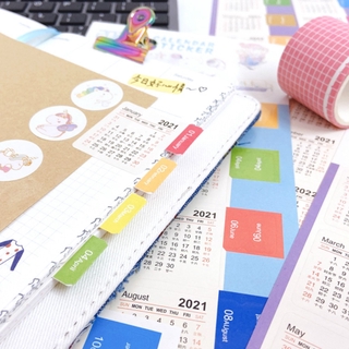 Miếng Dán Lịch Năm 2021 Dễ Thương