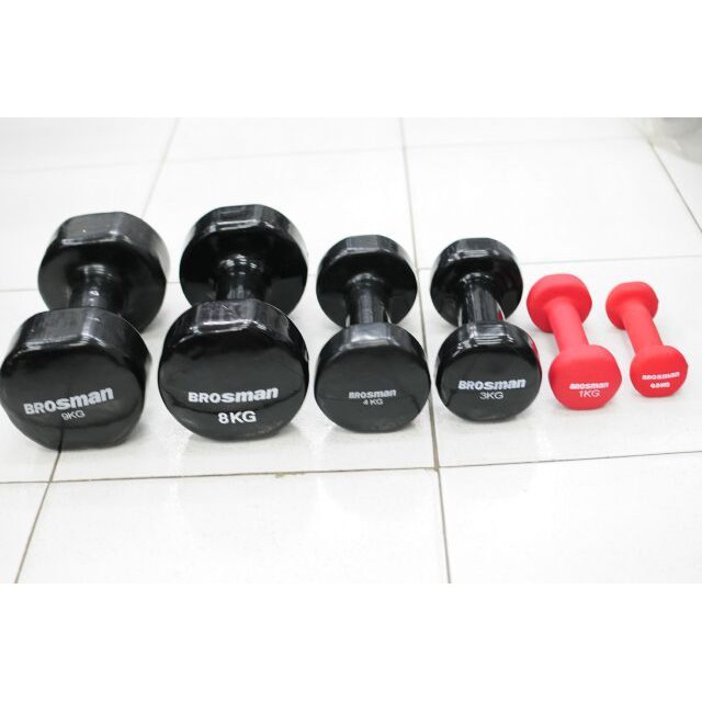 TẠ TAY NHẬP KHẨU BROSMAN - 7KG