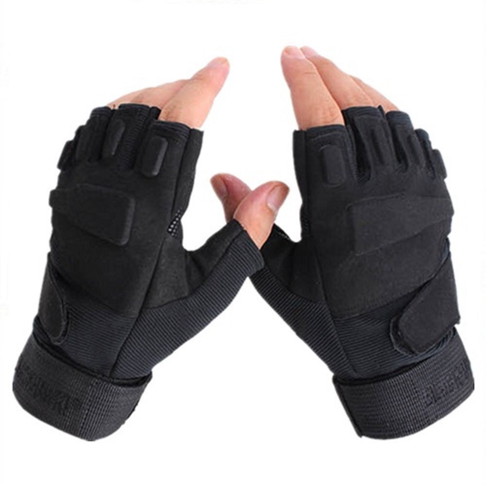BÁN SỈ - Găng Tay Xe Máy, Tập Gym, Đi Phượt Cụt Ngón Cao Cấp