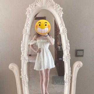 Váy tay bồng cúc họa mi ( có ảnh thật)