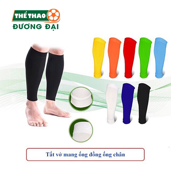 Tất Vớ Ống Bóng Đá Bảo Vệ Ống Chân, Bắp Chân - Hỗ Trợ Tập Luyện Thể Thao, Co Giãn, Thoáng Khí (1 Đôi)