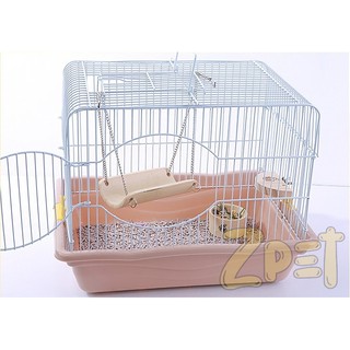 Lồng hamster không phụ kiện 32x27x28cm - Hamster, sóc - Gắn thêm tầng dễ dàng