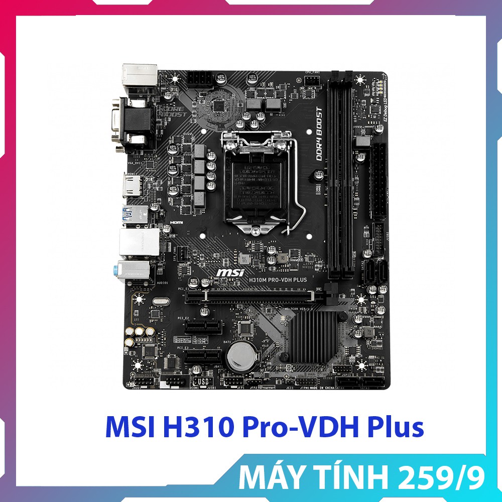 Mainbroad MSI H310 PRO VDH Plus