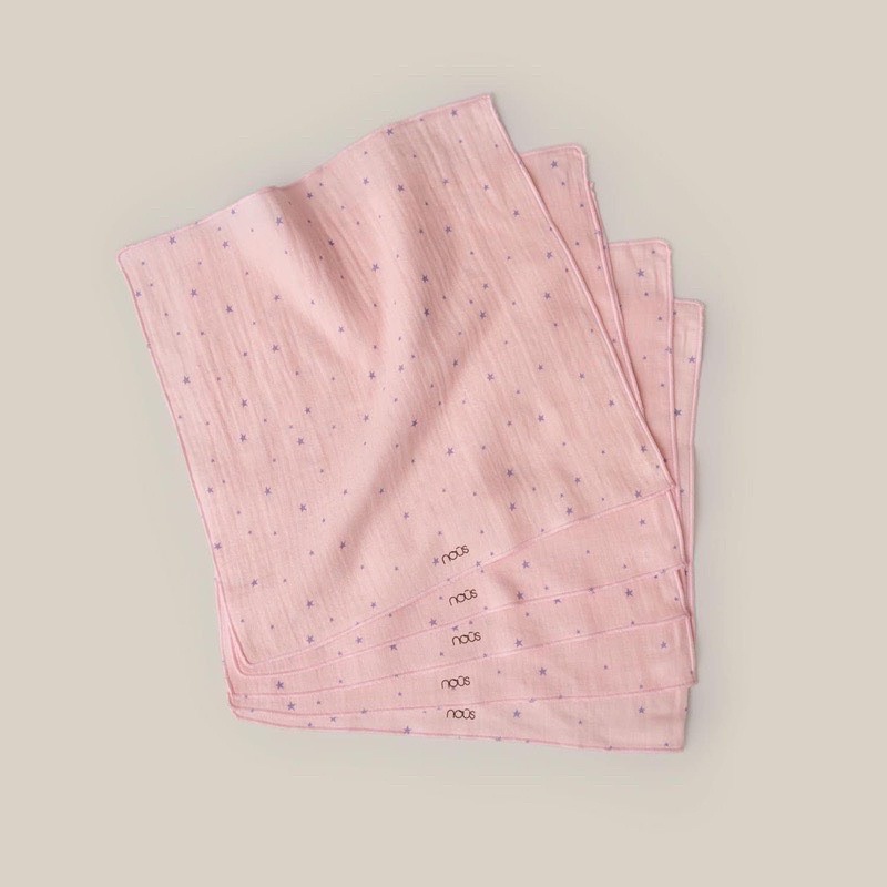 Nous - Khăn Sữa Nu set 5 cái [Hàng chính hãng]