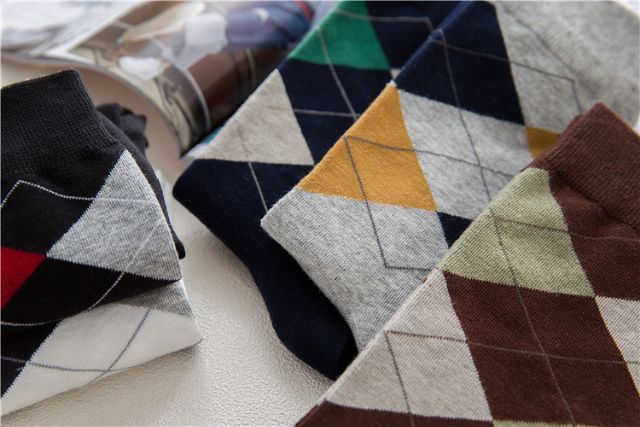 Tất vớ nam - tất cotton họa tiết