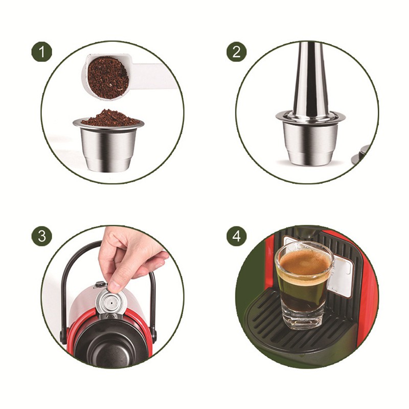 Viên Nén Tái Sử Dụng Cho Máy Pha Cà Phê Nespresso