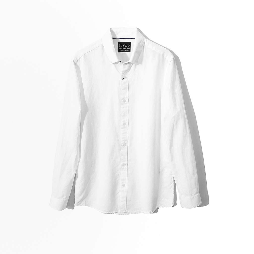 Áo sơ mi Heboz chất vải linen mềm và mát - 00000681