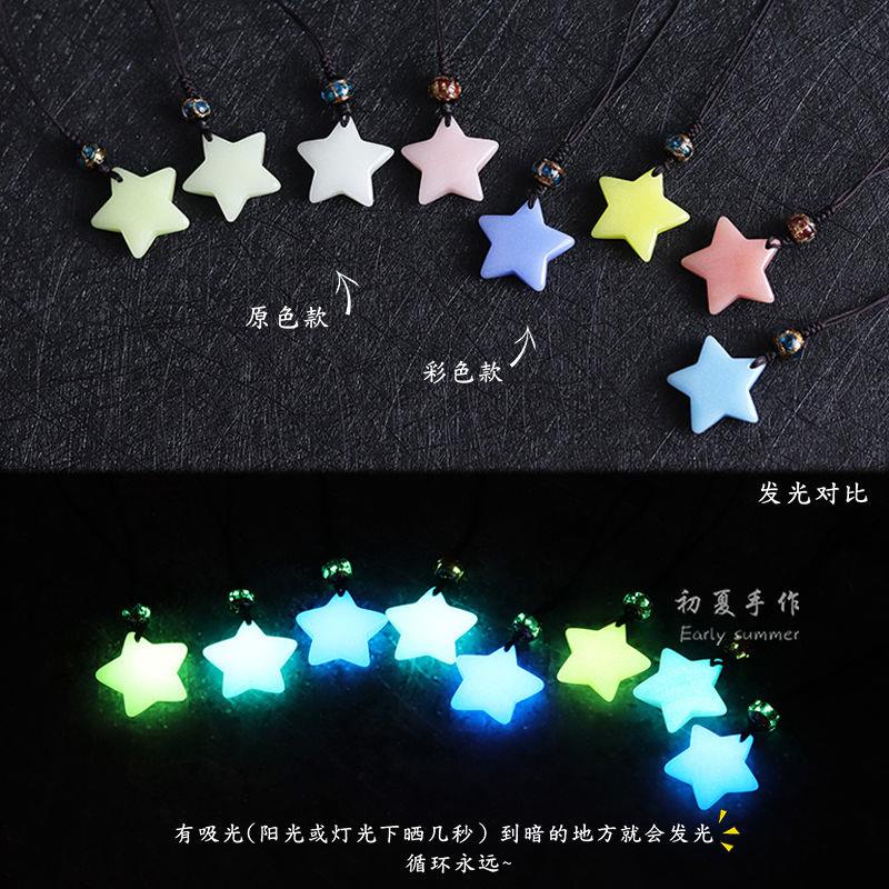 Mobile Dây Đeo Điện Thoại Dạ Quang Dạng Chuỗi Hạt Đá Phát Sáng Ban Đêm Bảo Vệ Cho Nam Nữ mu