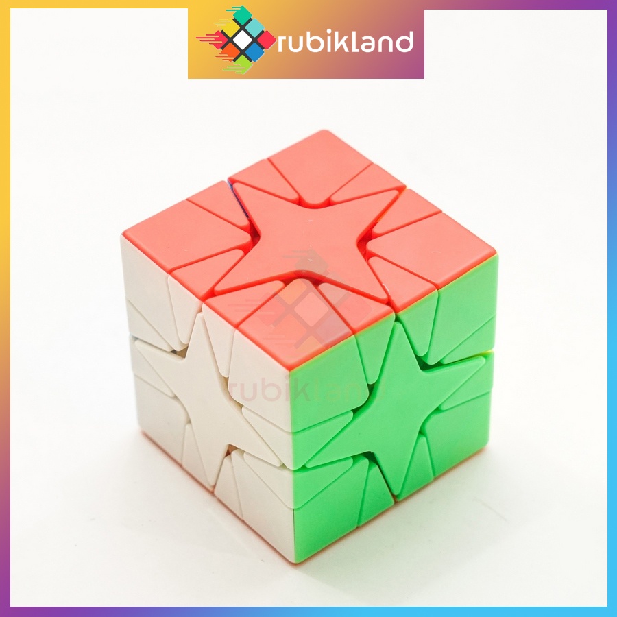 Rubik Biến Thể MFJS MeiLong Polaris Cube Stickerless Rubic Đồ Chơi Trí Tuệ Trẻ Em