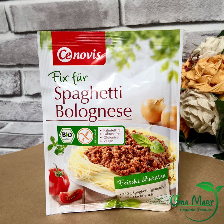 Bột Làm Sốt Spaghetti Hữu Cơ Cenovis 40g