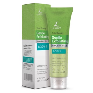 GEL LÀM SẠCH TẾ BÀO CHẾT AHA/BHA+ ĐẸP DA - BODY it - TOÀN THÂN 100ml LANGCE