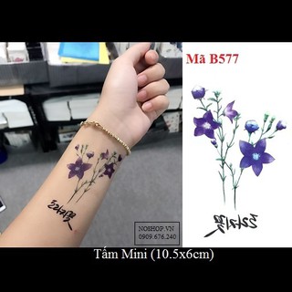 Hình Xăm Dán Mini - B577