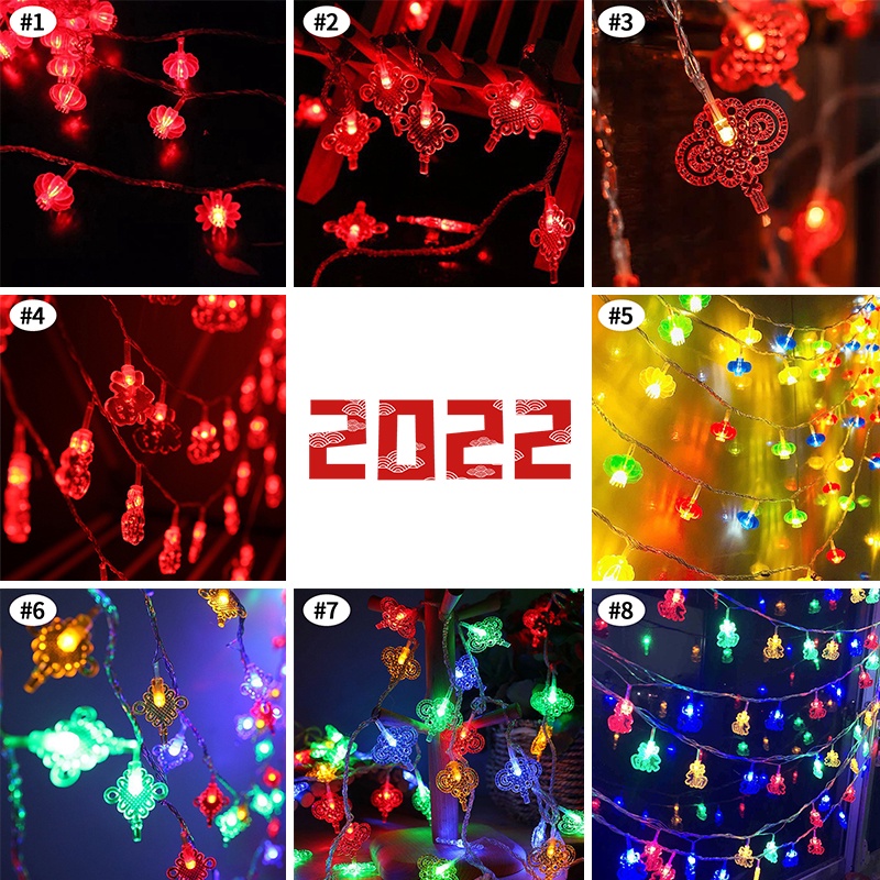 Dây đèn led 2022 trang trí năm mới sáng tạo