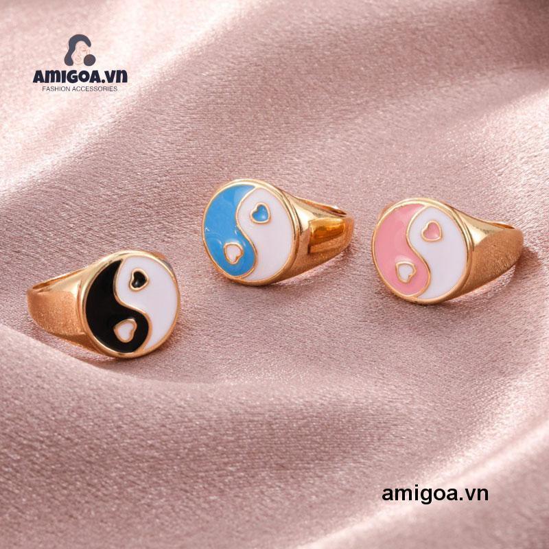 ✨✨Nhẫn Thời Trang Hình Trái Tim Nhỏ Xinh Sáng Tạo Cho Nữ