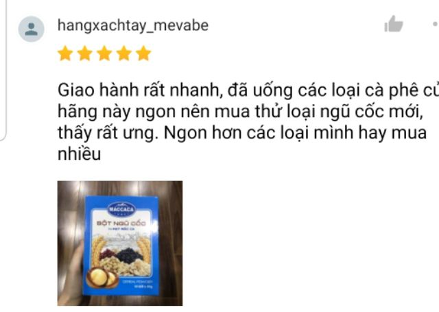 Cà phê macca, trà sữa maccaca (sỉ 1 thùng 20 hộp) | BigBuy360 - bigbuy360.vn