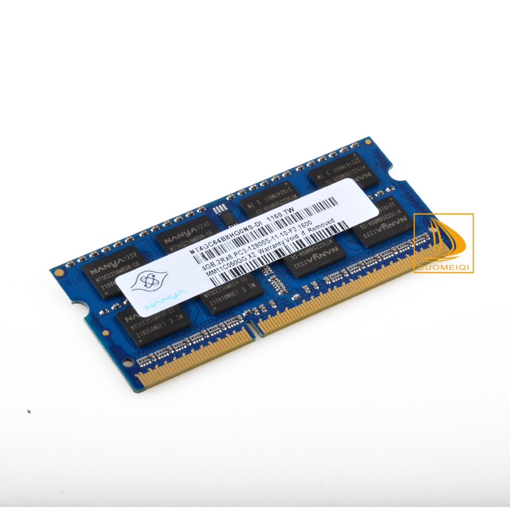 For Nanya 4GB 2Rx8 PC3-12800S DDR3 1600Mhz 204Pin SODIMM Bộ nhớ máy tính xách tay RAM Đã kiểm tra | BigBuy360 - bigbuy360.vn