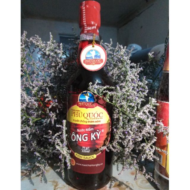 Nước mắm Ông Kỳ Phú Quốc chính hãng