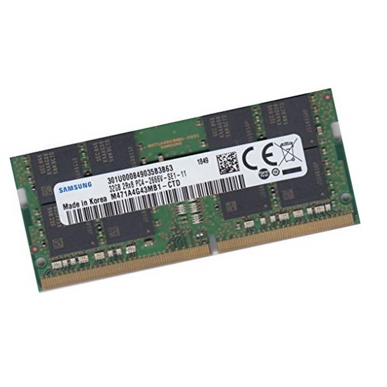 *LAGIHITECH* ( NEW) RAM Laptop Samsung 32GB DDR4 2666MHz - Chính Hãng Samsung - Bảo Hành 3 năm