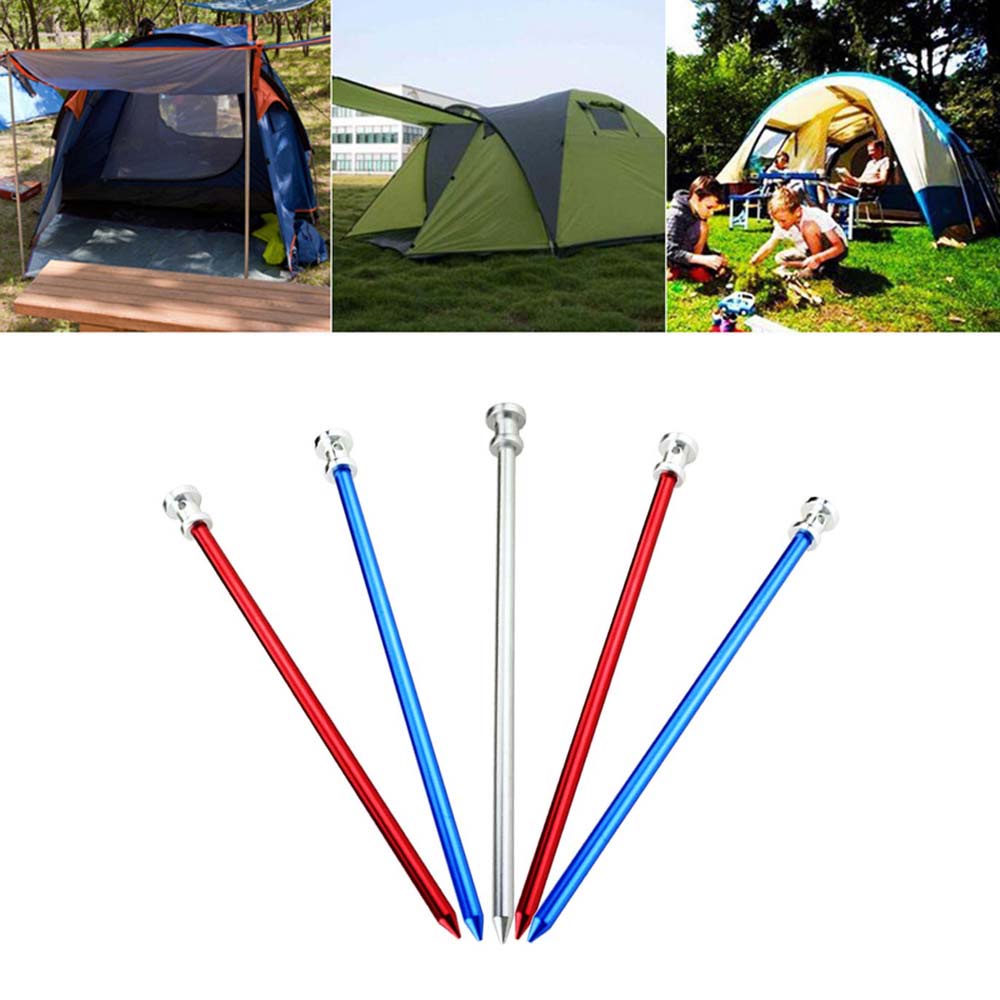 Set 4 Cọc Dựng Lều Cắm Trại Đa Năng Tiện Dụng