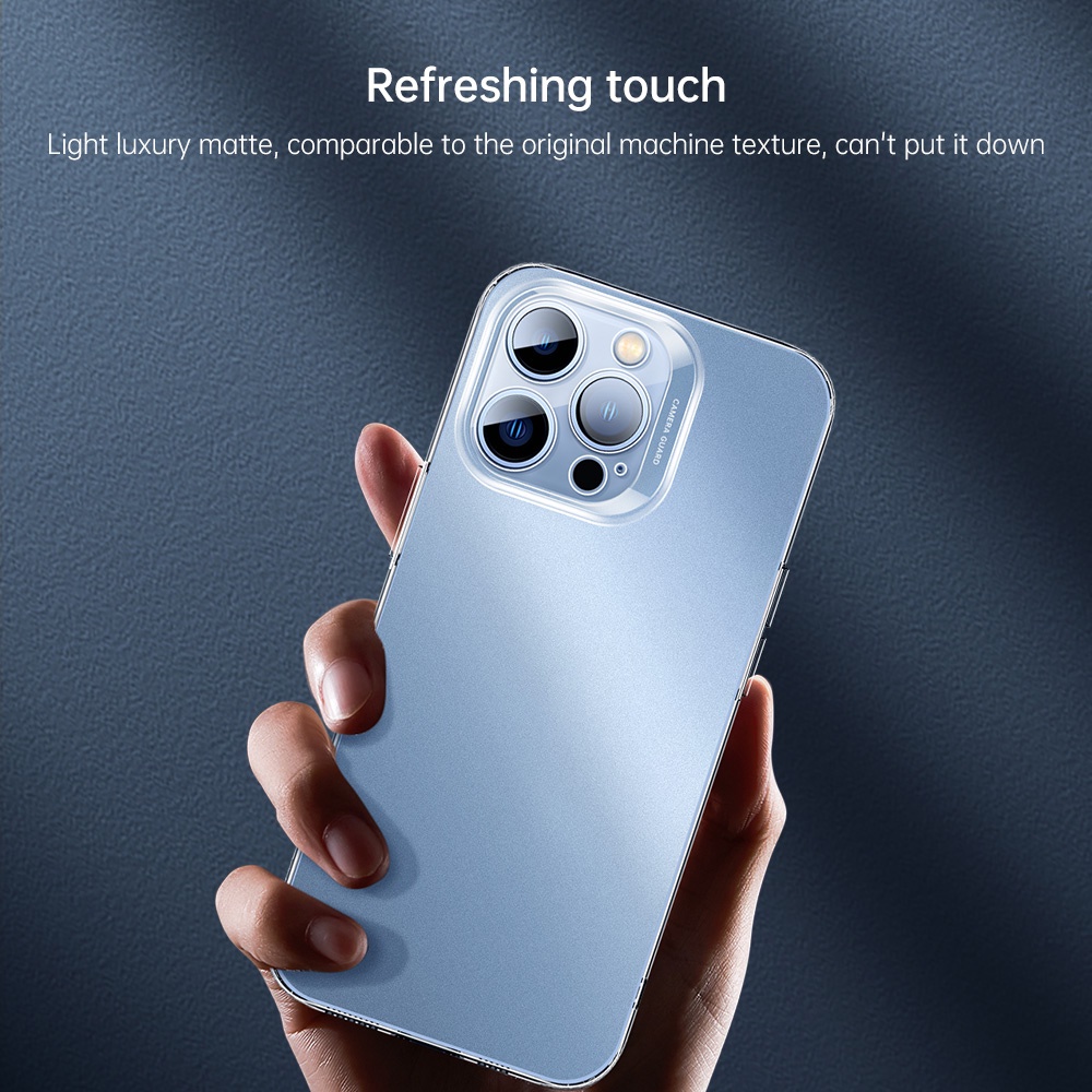 Esr Ốp Điện Thoại Mặt Nhám Trong Suốt Chống Dấu Vân Tay Cho Iphone 13 13pro 13promax