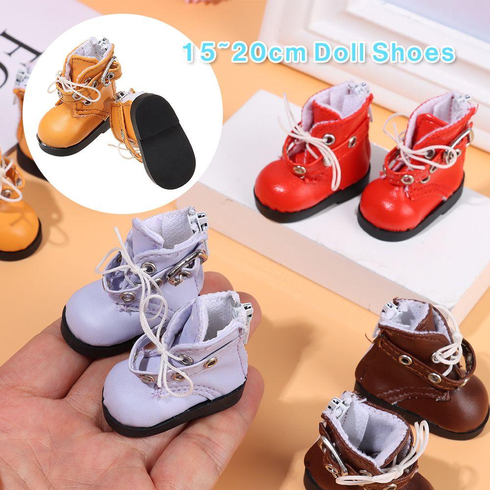 Giày Boot 4 Kiểu 15~20cm Thời Trang Cho Búp Bê 1 / 12
