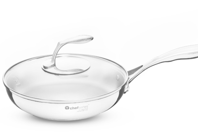 Tupperware Chảo T Chef Series Frypan 24cm (nắp kính)